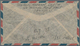 China: 1945, Victory, Cpl. Set Complete "SHANGHAI 2.8.46" To Air Mail Cover To London/England. - Autres & Non Classés