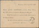 Hongkong - Ganzsachen: 1880, Card QV 1 C. Green Canc. "HONG KONG E SE 23 92" To Canton W. Next Day A - Ganzsachen