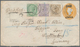 Indien - Ganzsachen: 1901-02: Two Postal Stationery Envelopes 1a. On 2a6p. Orange Used To Germany, W - Sin Clasificación
