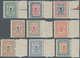 Iran: 1915, Coronation Issue, 1ch.-24ch., Nine Values "printed On Both Sides", Unsued No Gum, Except - Iran