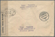 Japan: 1917/29, Covers To Switzerland (3) Or Finland (1): Printed Matter With French Censor Tape, Re - Other & Unclassified