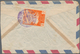 Jemen: 1954, Yemen 4 Bogaches Orange Tied By RARE LOCAL TYPE "GREDEH" Cds On Slightly Soiled And Red - Yémen