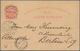 Macau - Ganzsachen: 1900, UPU Cards Single 4 Av. And Double 4 + 4 Av. Both Used "MACAU 30. AGO 03" V - Enteros Postales