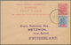 Malaiische Staaten - Sarawak: 1897/1900, Postal Stationery Double Card 4+4c. Carmine And P/s Card 3c - Sonstige & Ohne Zuordnung