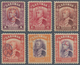 Malaiische Staaten - Sarawak: 1942 Jap. Occ. Receipt Stamps: Six Sir Charles Vyner Brooks Postage & - Sonstige & Ohne Zuordnung