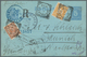 Niederländisch-Indien: 1899, 5 Cent. Stationery Card Uprated With 2 1/2 C. Numeral And 10 C. Wilhelm - India Holandeses