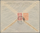 Saudi-Arabien: 1954 Illustrated Envelope With Multi-colour Oval Pictures Of Mecca Including The Kaab - Arabie Saoudite