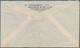 Thailand: 1937/50, Coronation 2 B. Etc., Three Registered Airmail Covers Used 1949/50 To Hong Kong. - Thaïlande