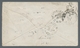 Neusüdwales: 1877, Queen Victoria 6 Pence Horizontal Pair On Pre-UPU Overseas Letter With Sunburst C - Cartas & Documentos