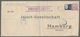 Neusüdwales: 1907, Registered Large-format Cover To The JALUIT Company In Hamburg, Posted In Sydney, - Cartas & Documentos