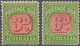 Australien - Portomarken: 1936, Postage Dues 3d. And 6d. Carmine-red/yellow-green With Wmk. Crown Ov - Impuestos