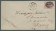 Ägypten: 1877, Superb GB 2½ D, Mi.no. 47 In Fresh Color On Correctly Franked Cover With Clear Strike - Sonstige & Ohne Zuordnung