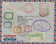 Ägypten - Dienstmarken: 1957/1929: Official Registered Airmail Cover From Cairo To Switzerland Beari - Oficiales