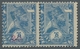 Äthiopien: 1905, "20 (C.) Numerals" Pair With Misscolored Pink Overprint And Without Overprint, Very - Äthiopien