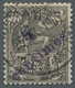 Äthiopien: 1905, "5 C. On 16 G. Harar Provisional", Two Clear Canceled Values In Very Good Condition - Ethiopie