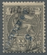 Delcampe - Äthiopien: 1905, "5 C. On 16 G. Harar Provisional", Two Clear Canceled Values In Very Good Condition - Ethiopia