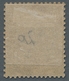 Äthiopien: 1905, "5 C. On 16 G. Harar Provisional With Black Protective Overprint And Inverted Overp - Äthiopien