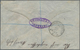 Britisch-Ostafrika Und Uganda - Ganzsachen: 1904 Postal Stationery Envelope 1a. Carmine Used Registe - East Africa & Uganda Protectorates