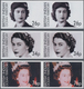 Britisches Territorium Im Indischen Ozean: 2006, 80th Birthday Of QEII Complete Set In Horizontal IM - Autres & Non Classés