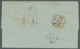 Mauritius: 1854, Private Letter With Full Content, Written In Ville Bague, Mauritius With Large Oval - Mauricio (...-1967)