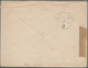 Mauritius: 1904. King Edward VII 6 Cents Carmine Postal Stationery Envelope With Vertical Pair 6c Pu - Maurice (...-1967)