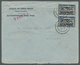 Ruanda-Urundi - Belgische Besetzung Deutsch-Ostafrika: 1916, Belgian Congo 25 Centimes With Overprin - Covers & Documents