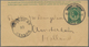 Südafrika Vorläufer: 1896-1917, Two Postal Stationery Items And A Cover, With 1) 1896 Cover From Joh - Ohne Zuordnung