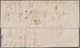 Bermuda-Inseln: 1855, Folded Letter From London Via Liverpool And Halifax, Canada. Then Forwarded By - Bermudas