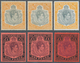 Bermuda-Inseln: 1938/1953, KGVI High Value Definitives Lot With 19 Stamps From 2s. To 1pd. Incl. Dif - Bermudas