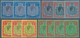 Bermuda-Inseln: 1938/1953, KGVI High Value Definitives Lot With 19 Stamps From 2s. To 1pd. Incl. Dif - Bermuda