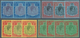 Bermuda-Inseln: 1938/1953, KGVI High Value Definitives Lot With 19 Stamps From 2s. To 1pd. Incl. Dif - Bermudes