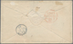 Canada: 1857, Envelope From "PETERBORO C.W. OC 5 1857" Sent By "Allan Line" Ship Via London To Brigh - Other & Unclassified
