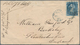 Canada: 1868, 12 1/2 Cent QV, Large Type, Single Franking On Cover From BELLEVILLE To England. The 1 - Autres & Non Classés