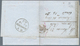 Dänisch-Westindien: 1863, "ST. THOMAS PAID" Red Circle Postmark On Folded Letter Via London (red "Lo - Dänische Antillen (Westindien)