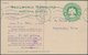 Mexiko - Ganzsachen: 1910-11, Three Postal Stationery Picture Cards 2c. Green, Two With Add. Printin - México