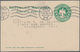 Delcampe - Mexiko - Ganzsachen: 1910-11, Three Postal Stationery Picture Cards 2c. Green, Two With Add. Printin - Mexiko