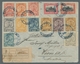 Paraguay: 1898-1910, 5 Letters And One Postcard With Different Frankings (mainly 6th "lion" Issue) I - Paraguay