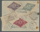 Paraguay: 1931-32, 3 Zeppelin Covers With Good Frankings Incl. 1931 Pairs Of 3P./4P. And 4P. Light B - Paraguay