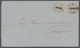 Peru: 1862, Charming Stampless Domestic Letter Peru With Two Clear Strikes Of The Point Postmark Fro - Perú