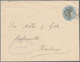 El Salvador - Ganzsachen: 1887 11 Centavos Blue Postal Stationery Envelope Without CONTAD MYOR On Fl - Salvador