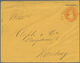 El Salvador - Ganzsachen: 1888 10 Centavos Showing PROVISIONAL Overprint, Postal Stationery Envelope - El Salvador