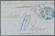 Vereinigte Staaten Von Amerika - Stampless Covers: 1863-1865, Two Horizontally Folded Stampless Lett - …-1845 Vorphilatelie
