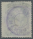 Vereinigte Staaten Von Amerika: 1857, "NINETY CENTS (dark)blue", Very Deep Colored Stamp With Clear - Andere & Zonder Classificatie