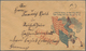 Vereinigte Staaten Von Amerika - Transatlantik-Mail: 1864, Illustrated Patriotic Cover (faults) From - Otros & Sin Clasificación