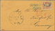 Vereinigte Staaten Von Amerika - Transatlantik-Mail: 1865, Transatlantic Letter Franked With 30 C. O - Andere & Zonder Classificatie