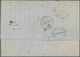 Transatlantikmail: 1853, Folded Letter With Red "NEW YORK PACKET OCT 29" By Forwarding Agents "LEBAL - Otros - Europa