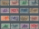 Delcampe - Ägäische Inseln: 1932, "Garibaldi With All Island Overprints", Used Sets In Very Fine Condition. In - Egée