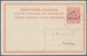 Albanien - Ganzsachen: 1914, "7.Mars" Handstamp On Complete Double Cards 5q. + 5q. Green And On 10q. - Albania