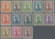 Bosnien Und Herzegowina (Österreich 1879/1918): 1918, Not Issued, Complete Set Of 13 Values, Mint Ne - Bosnia And Herzegovina