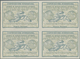 Bulgarien - Ganzsachen: Design "Rome" 1906 International Reply Coupon As Block Of Four 30 C. Bulgari - Postcards